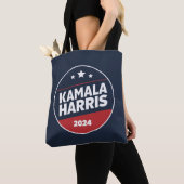 カマラ・ハリス 2024 大統領選挙 レトロ選挙 トートバッグ (クローズアップ)