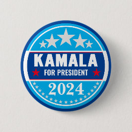 カマラ・ハリス 2024 大統領選 ボタン 缶バッジ