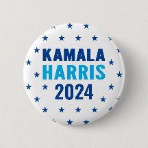 カマラ・ハリス 2024 大統領選 ボタン