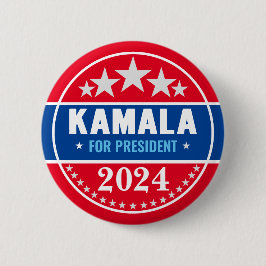カマラ・ハリス 2024 大統領選 ボタン 缶バッジ