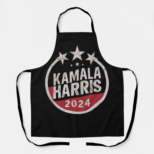 カマラ・ハリス 2024 大統領選 レトロ選挙 エプロン (正面)