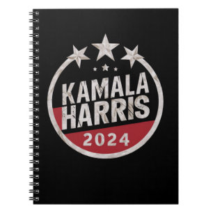 カマラ・ハリス 2024 大統領選 レトロ選挙 ノートブック