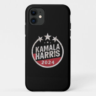 カマラ・ハリス 2024 大統領選 レトロ選挙 iPhone 11 ケース