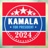 カマラ・ハリス 2024 大統領 ウィンドウサイン (シート3)