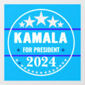 カマラ・ハリス 2024 大統領 ウィンドウサイン (シート)