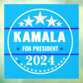 カマラ・ハリス 2024 大統領 ウィンドウサイン (シート3)