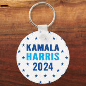 カマラ・ハリス 2024 大統領 キーホルダー (正面)