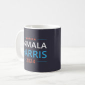 カマラ・ハリス 2024 大統領 コーヒーマグカップ (正面左)
