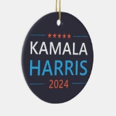カマラ・ハリス 2024 大統領 セラミックオーナメント (右)