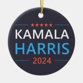 カマラ・ハリス 2024 大統領 セラミックオーナメント