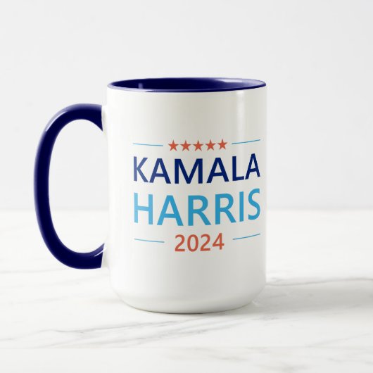 カマラ・ハリス 2024 大統領 マグカップ (左)