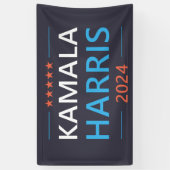 カマラ・ハリス 2024 大統領 横断幕 (縦)