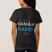 カマラ・ハリス 2024 大統領 Tシャツ (裏面)