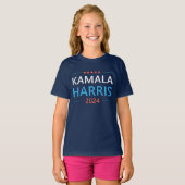 カマラ・ハリス 2024 大統領 Tシャツ (正面フル)