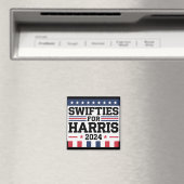 カマラ・ハリス 2024 投票サポート Swifties マグネット (インサイチュ (食洗機))