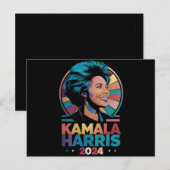 カマラ・ハリス 2024 投票 大統領 カマラ 選挙 ポストカード (正面/裏面)