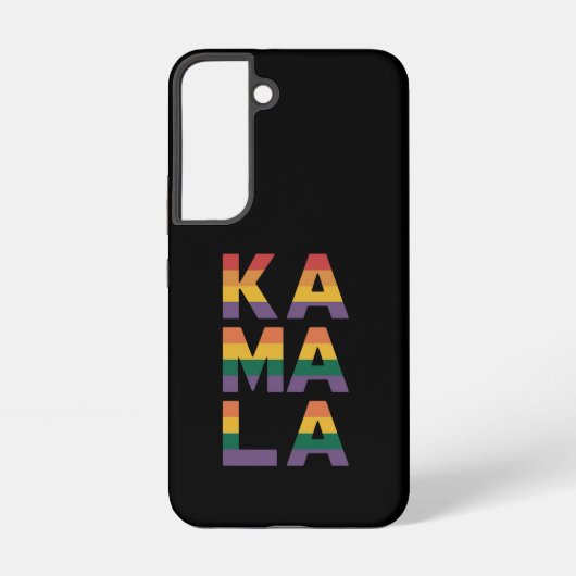 カマラ・ハリス 2024 虹色の旗 ゲイ プライド LGBT  SAMSUNG GALAXYケース (裏面)