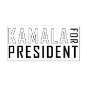 カマラ・ハリス for 大統領 ラバースタンプ (インプリント)
