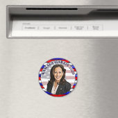 カマラ・ハリス for President 2020選挙 マグネット (インサイチュ (食洗機))