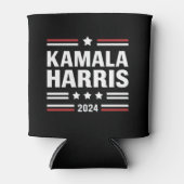 カマラ・ハリス for The People 2024 大統領 缶クーラー (正面)