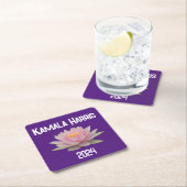 カマラ・ハリス Lotus 2024 スクエアペーパーコースター (インサイチュ)