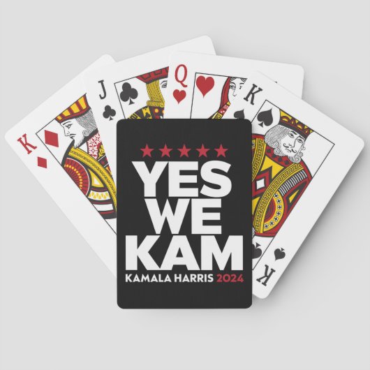 カマラ・ハリス Yes We Kam アメリカ大統領 2024 トランプ (裏面)