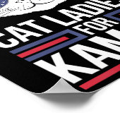 カマラ・フォー・プレジデント – Cat Lady Uni ポスター (角)