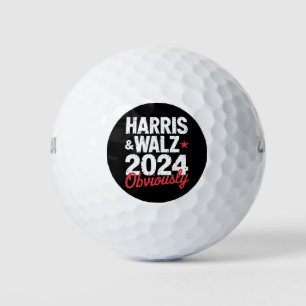 カマラ・ワルツ 2024 は明らかだ ハリス・ワルツ 2024 ゴルフボール