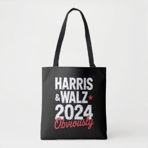 カマラ・ワルツ 2024 は明らかだ ハリス・ワルツ 2024 トートバッグ