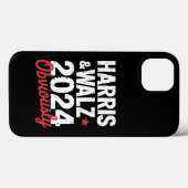 カマラ・ワルツ 2024 は明らかだ ハリス・ワルツ 2024 Case-Mate iPhoneケース (裏面 (横))