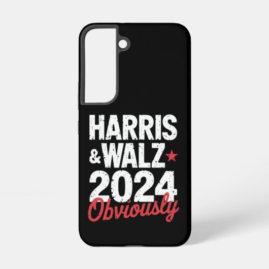 カマラ・ワルツ 2024 は明らかだ ハリス・ワルツ 2024 SAMSUNG GALAXYケース (裏面)