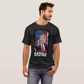 カマラ 失脚 Get Over It トランプ Tシャツ (正面フル)