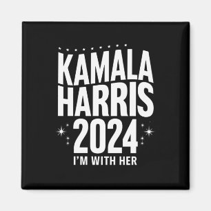 カマラ 2024 サポート 私は彼女と共に カマラ・ハリス マグネット