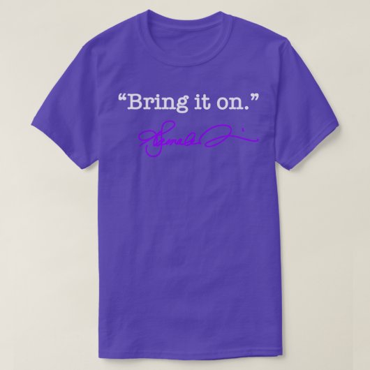カマラTシャツで持って来る1 Tシャツ (デザイン正面)
