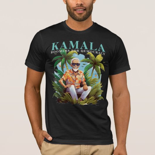 カマラTシャツの団塊世代 Tシャツ (正面)
