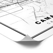 カマリヨ地図 ポスター (角)
