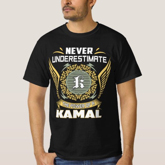 カマルは偉大なり Tシャツ (正面)