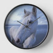 カマルグの馬 壁時計 (正面)