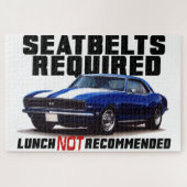 カマロに必要なシートベルト ジグソーパズル (横)