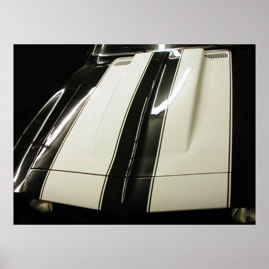 カマロストライプ ポスター (正面)