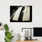 カマロストライプ ポスター (ホームオフィス)