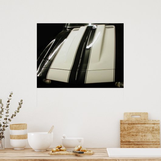 カマロストライプ ポスター (キッチン)