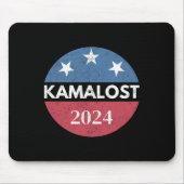 カマロスト失ったカマラ2024年選挙トランプ選手が47日に勝利 マウスパッド (正面)