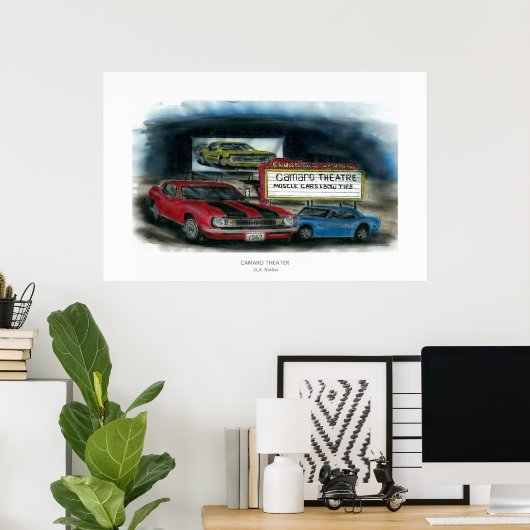 カマロ劇場 ポスター (ホームオフィス)