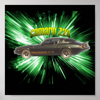 カマロZ28 ポスター