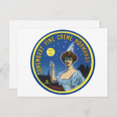 カマンベールクレメ素晴らしノルマンディレーベル ポストカード (正面/裏面)