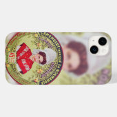 カマンベールチーズ、ヴィンテージフランスのラベル。 Case-Mate iPhoneケース (裏面 (横))