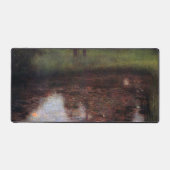カマーキャッスルグラウンドに落ち着いた池グスタフクリムト デスクマット (正面)