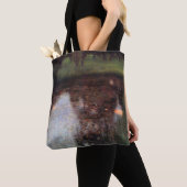 カマーキャッスルグラウンドに落ち着いた池グスタフクリムト トートバッグ (クローズアップ)