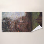 カマーキャッスルグラウンドに落ち着いた池グスタフクリムト バスタオル (バスタオル)